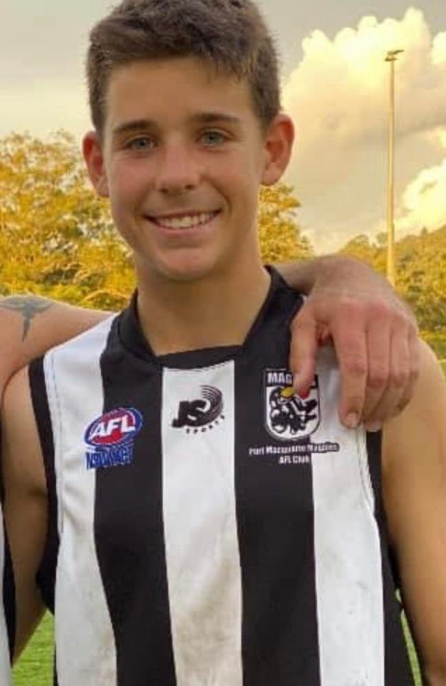 Northern Heat selectee Will Kelly in Colts from Port Macquarie Magpies.