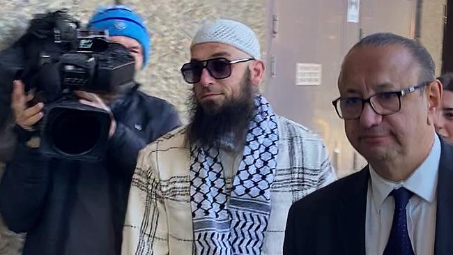 Wassim Haddad arrives at the Federal Court in Sydney. Picture: James Dowling/The Australian