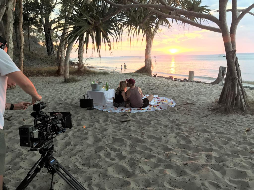 Married At First Sight newlyweds Mat and Alycia enjoying their time on K’gari – Fraser Island, which was filmed between September and October 2016.