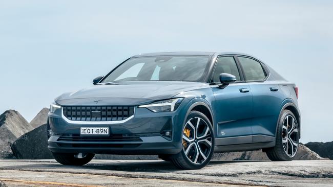 The Polestar 2 combines strong performance with a stylish cabin. Picture: Supplied.