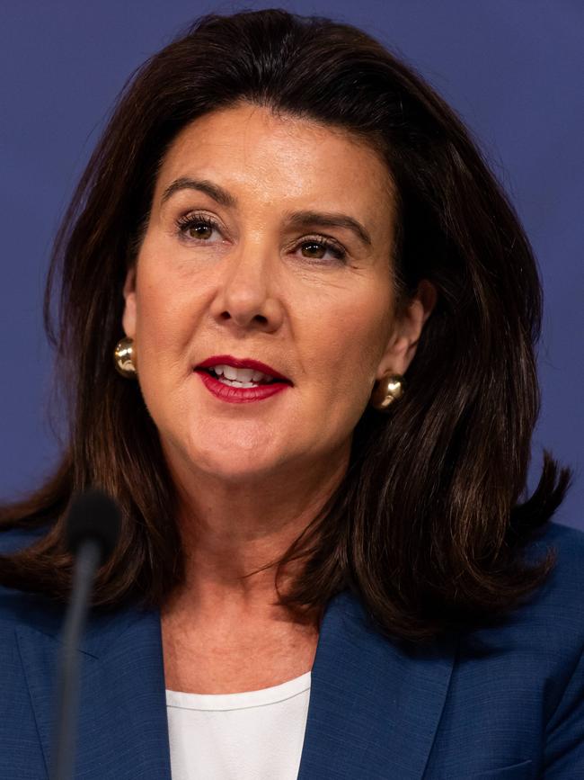 Former shadow finance spokeswoman Jane Hume. Picture: NewsWire / Monique Harmer