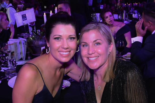 Shannon Carraro and Jane Rice at Gold Coast Mayoress Charity Foundation Ball at The Star Gold Coast. Picture: Regina King