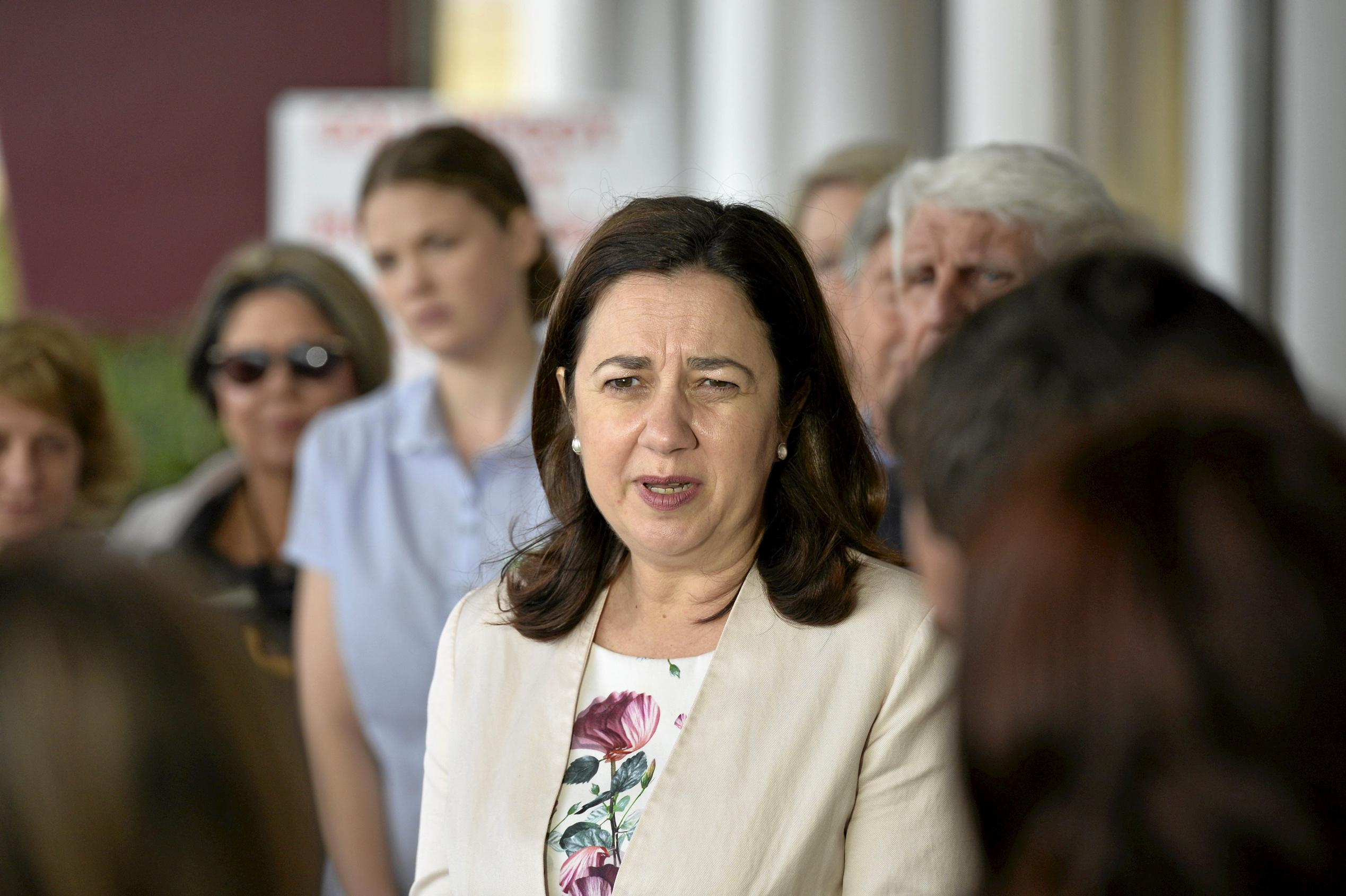 Premier Annastacia Palaszczuk and Minister for Health and Minister for Ambulance Services Dr Steven Miles at Toowoomba Hospital. Cabinet in Toowoomba. September 2018. Picture: Bev Lacey