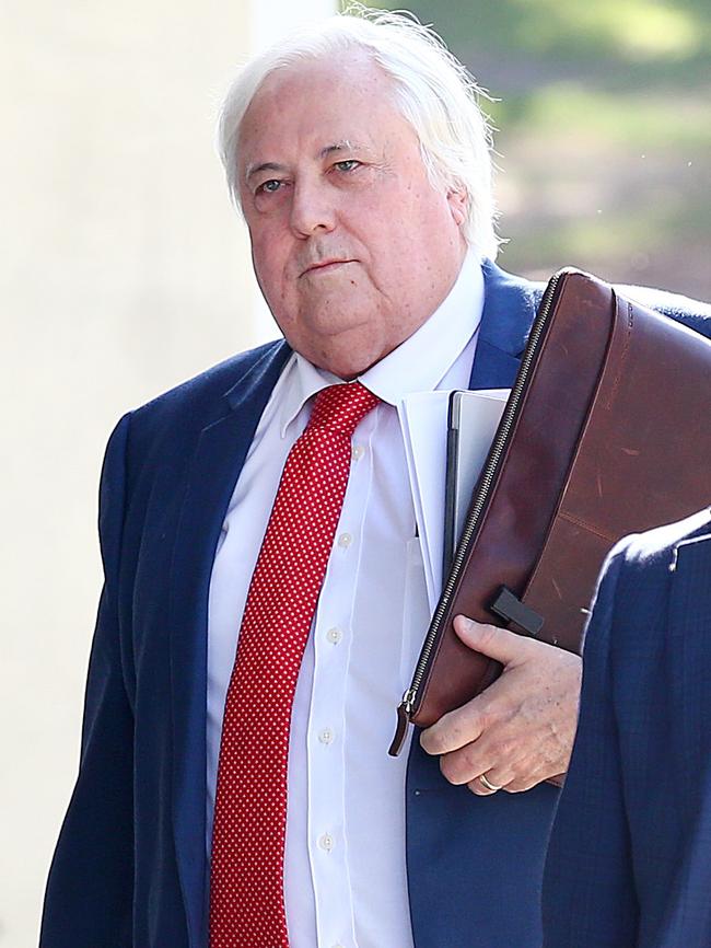 Palmer’s spokesman said the charges were “ridiculous”. Picture: AAP/Jono Searle