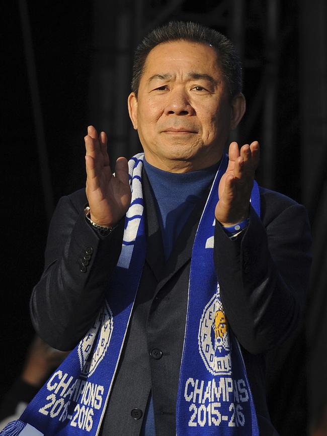 Vichai Srivaddhanaprabha. Picture: AP