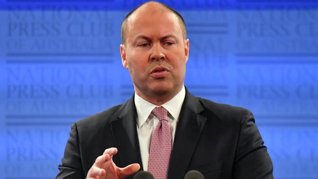 Treasurer Josh Frydenberg: The government had previously committed to introducing legislation on the commitments from the royal commission in two rounds this year, the first by June 30 and the second by December. Picture: AAP