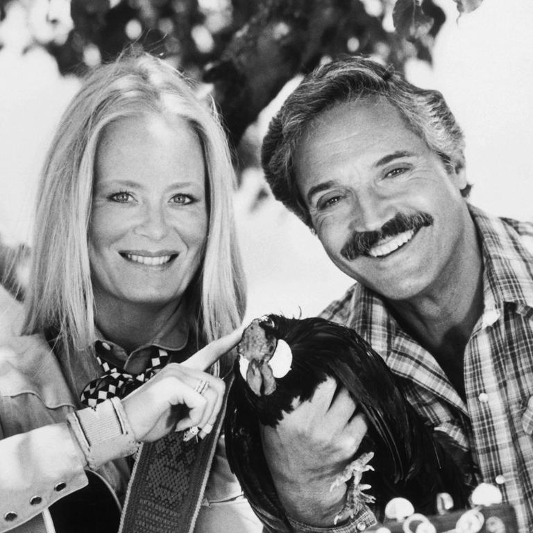 Kellogg with Hal Linden. Picture: Everett Collection/Alamy