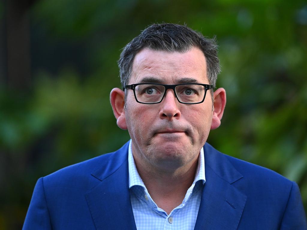 Victorian Premier Daniel Andrews has urged people to avoid barbeques and dinner parties. Picture: Getty Images