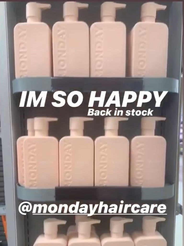 Only a few weeks into launch and shoppers are reporting they are struggling to find stock on shelves, calling the bottles ‘liquid gold’. Picture: Instagram