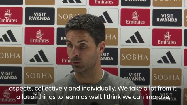 Mikel Arteta 'very positive' after Arsenal beat Bayer Leverkusen 4-1 in friendly