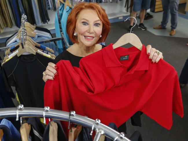 Clothes4U founder and president Veronica Whittaker offers clothing and support for disadvantaged men. Picture: Valeriu Campan