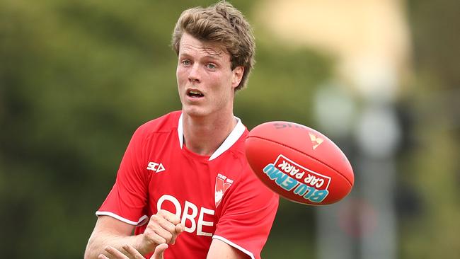 The Swans snapped up academy product Nick Blakey at the draft. Picture: Getty Images