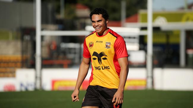 Coates made his Test debut for Papua New Guinea last year. Picture by Tim Hunter.