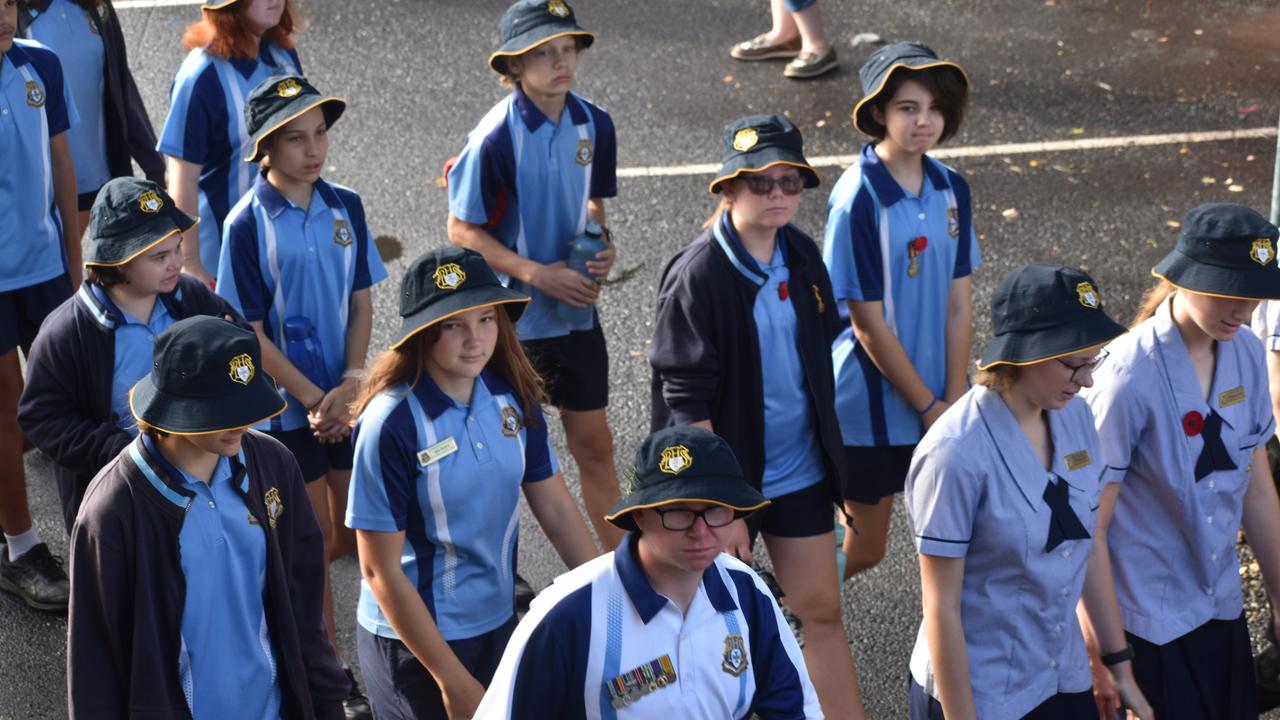 Scenes from the Bundaberg Civic Service.