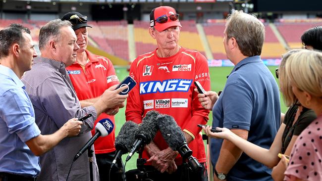 Wayne Bennett’s Dolphins have overachieved despite being set to miss the finals. Picture: Getty