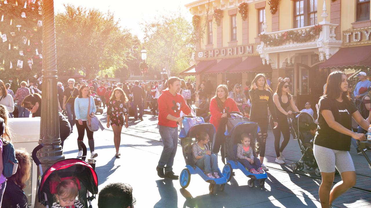 According to Bloomberg, the MagicBand system keeps track of guests’ spending habits, what they are riding in the park, where they are eating and what characters they’re stopping to see. Picture: iStock