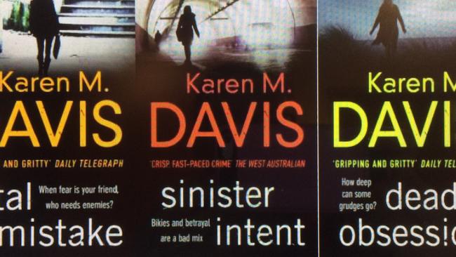 Karen Davis’s books have made a mark in the crime genre.