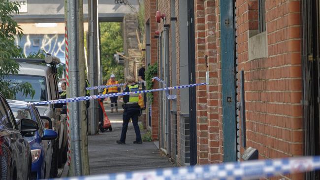 Homicide Squad detectives are investigating after the death of a woman in Abbotsford. Picture: NCA NewsWire / Valeriu Campan