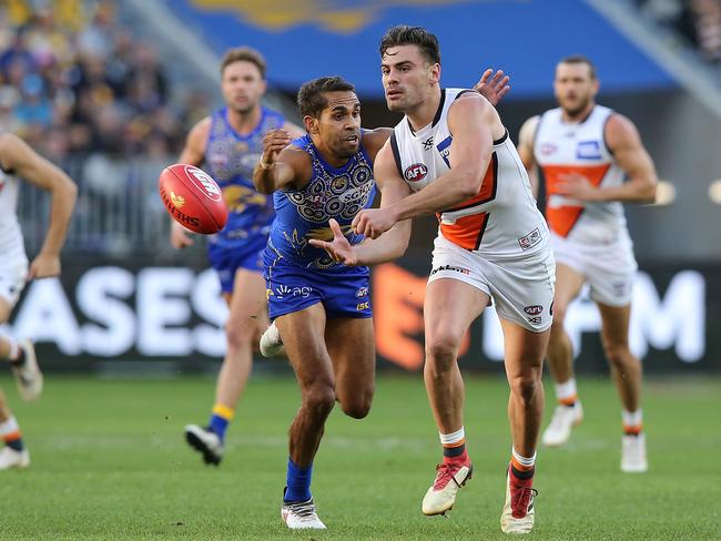 Stephen Coniglio was the best for the Giants in a losing effort. Picture: Getty Images