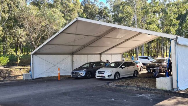 A new drive-through COVID-19 clinic has also opened at 32 Worcester Road in Rouse Hill on Monday.