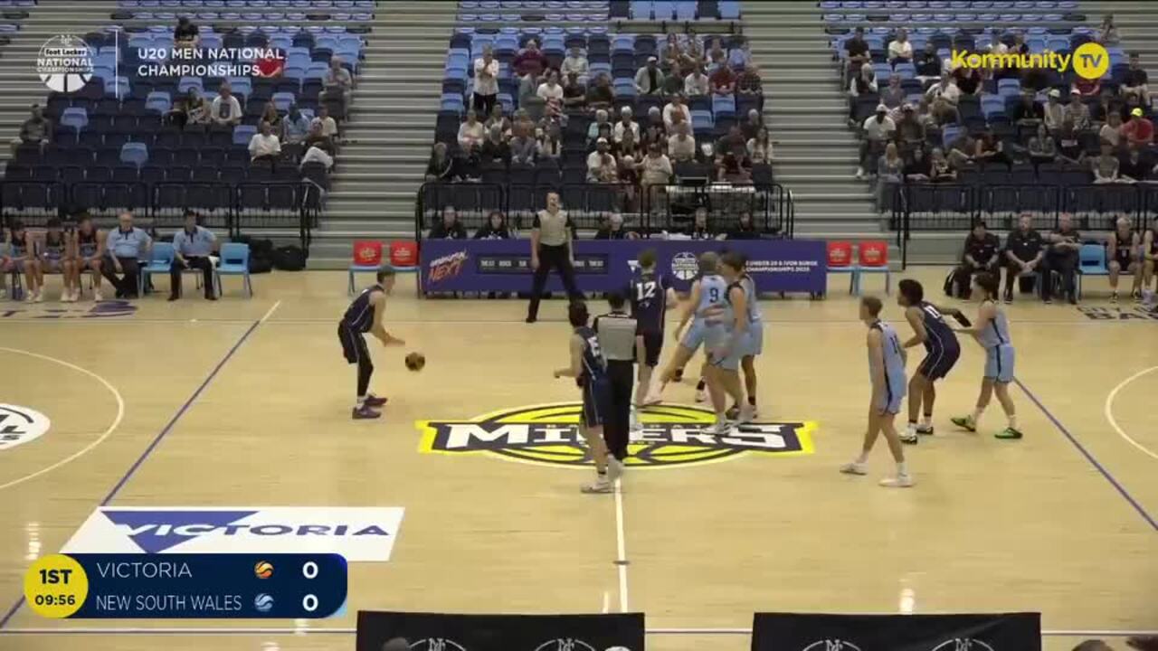 Replay: Victoria v New South Wales (U20 men quarter final) - 2025 Basketball Australia U20's & Ivor Burge National Championships Day 4