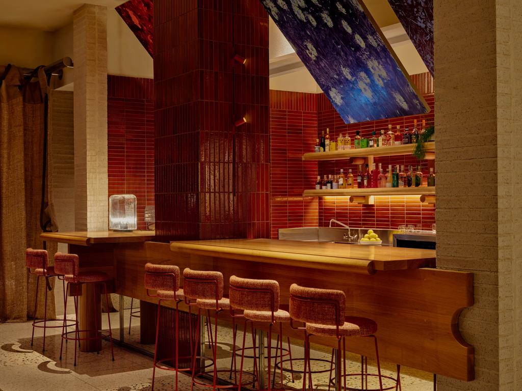 Fancy a drink? A bar at Bang, the hotel’s Thai fusion restaurant.