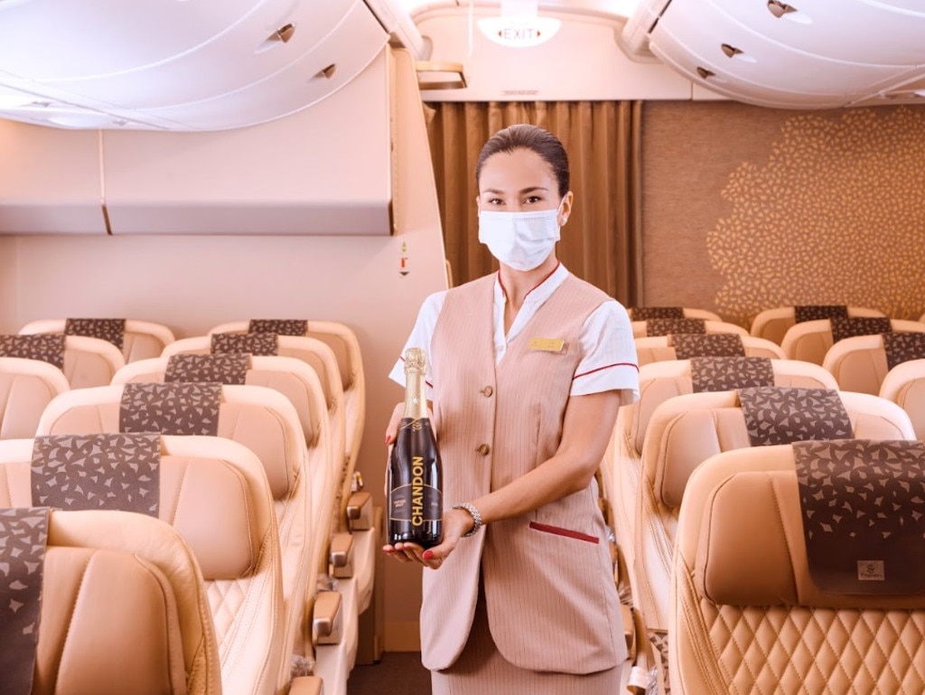 Hello, yes please. Picture: Emirates