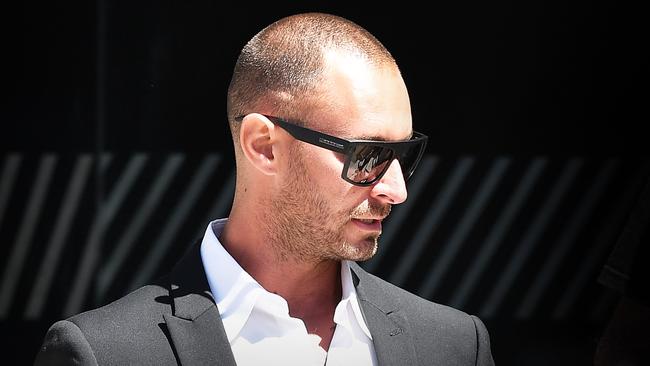 Kerian Iain Crust faced Maroochydore District Court on Tuesday for sentencing on multiple drug supply charges. Picture: Patrick Woods