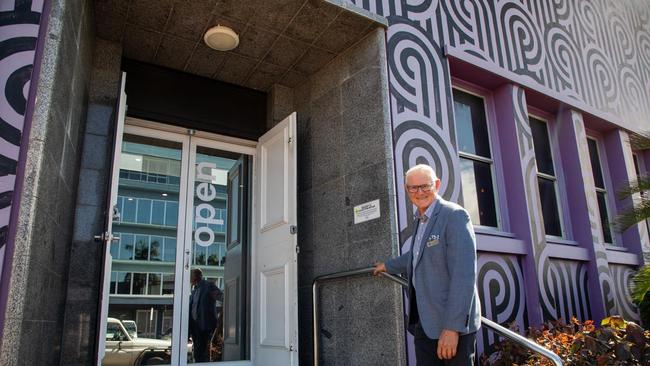 Councillor John Learmonth at Bundaberg Regional Art Gallery
