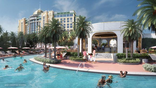 If you can't relax here, you'll never relax! Photo: Universal Epic Universe