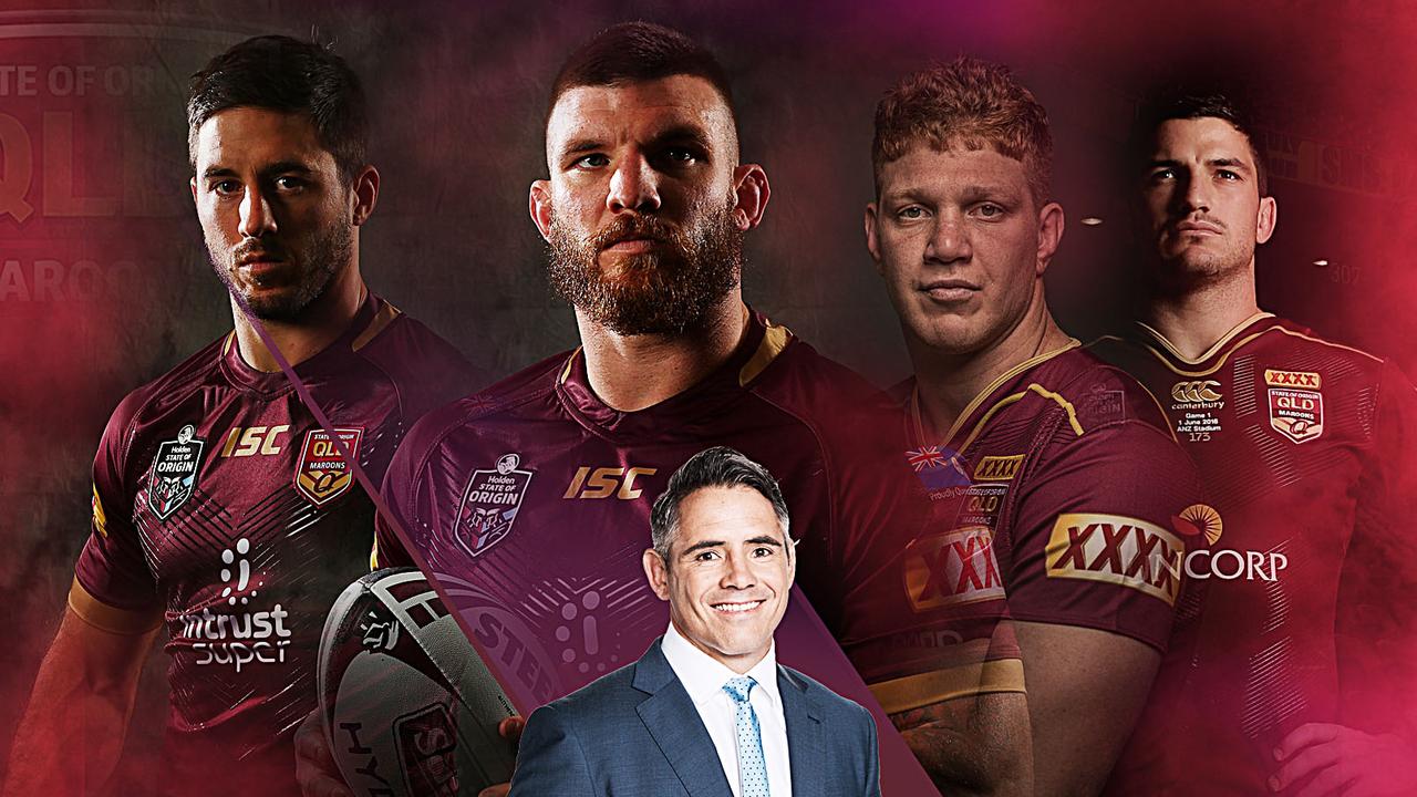 Corey Parker has picked three debutants in his Maroons side for Origin I.