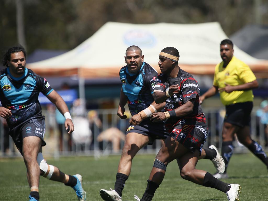 Koori Knockout Day 3 Mens opens DUBBO V BARYULGIL Sunday, 6th October 2024, Location: Hereford St, Bathurst NSW 2795, Australia, Picture Warren Gannon Photography