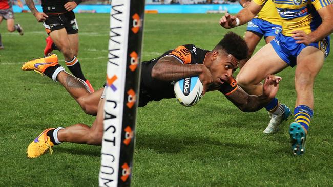 Tigers' Kevin Naiqama will play in his third Auckland Nines tournament. picture. Phil Hillyard