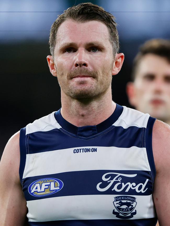 Fans weren’t happy with the incident. (Photo by Dylan Burns/AFL Photos via Getty Images)