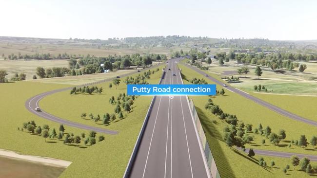 Plans for Singleton Bypass. Picture: Supplied/NSW Government.