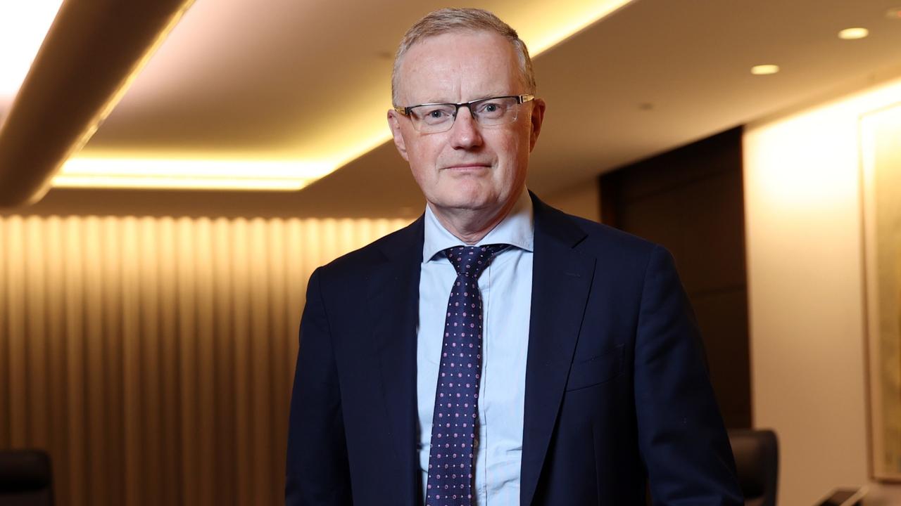 Reserve Bank of Australia governor Philip Lowe. Picture: Richard Dobson