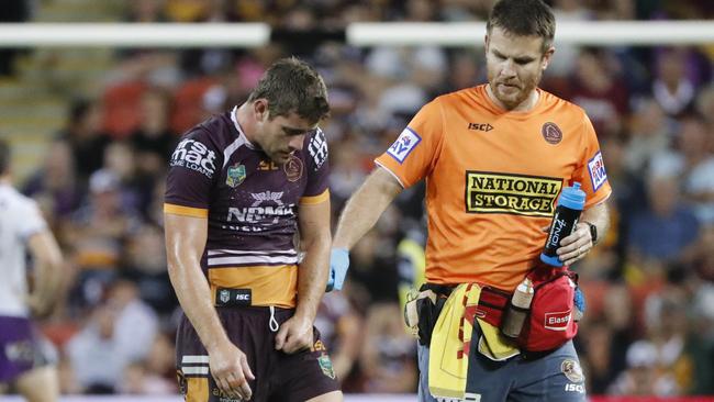 McCullough’s injury has been a real blow. (AAP Image/Glenn Hunt)