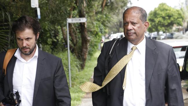 Professor Aruna Seneviratne (right) has given evidence focusing on telecommunications before the inquest into the disappearance of Theo Hayez in Byron Bay. Picture: Liana Boss