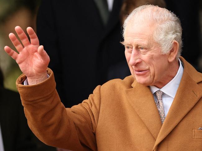 King Charles III. Picture: Adrian Dennis/AFP