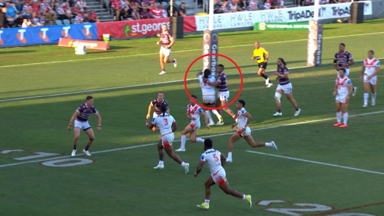 NRL players have been accused of diving to take advantage of the Bunker’s controversial approach to obstruction rulings.