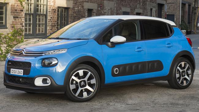 The 2018 Citroen C3 with built-in 'dash cam'. EMBARGO Tuesday 13 March, 2018. Picture: Supplied