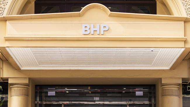 BHP’s headquarters in Melbourne. Picture: AAP