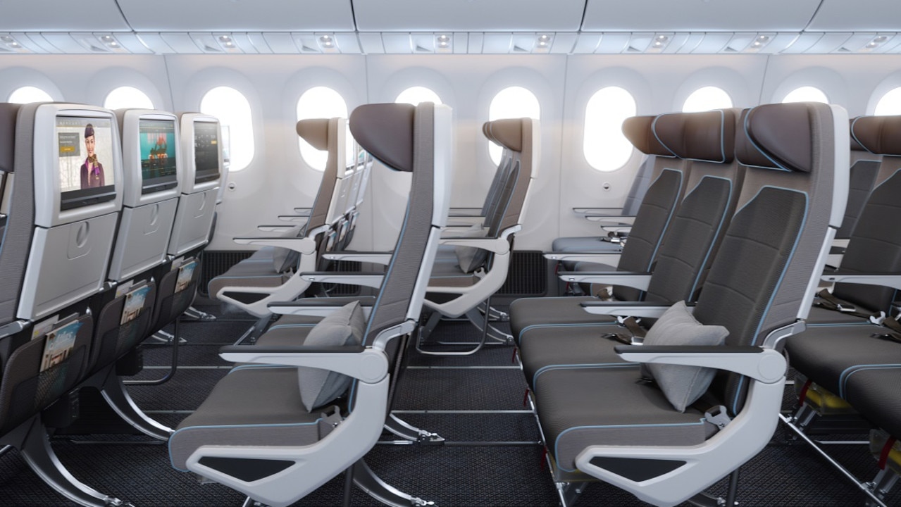 Etihad Airways unveils its new Boeing 787 Dreamliner seats | news.com ...