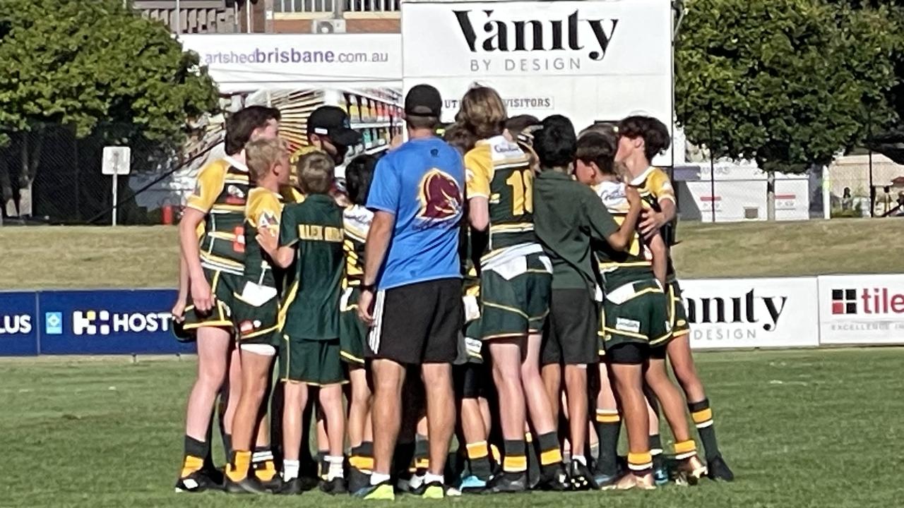 The Year 7 grand final side Alexandra Hills SHS.