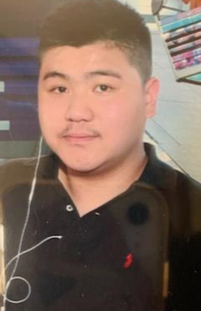 Canada Bay teen Justin Tsang’s body was found in a shallow grave in the Blue Mountains. Picture: NSW Police