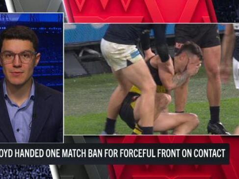 Jordan Boyd cops ban for contentious bump