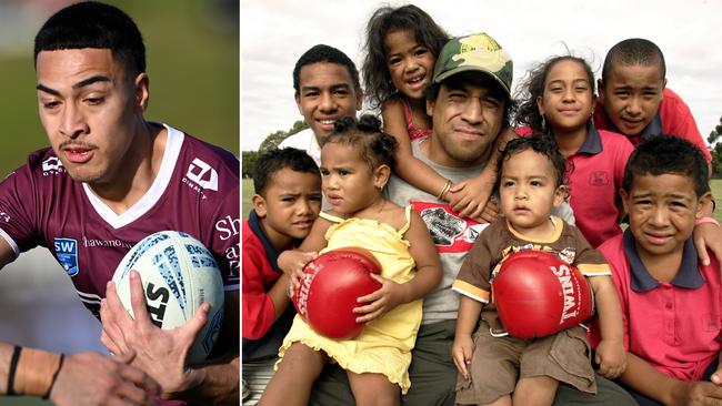 Lehi Hopoate is one of 11 talented siblings.