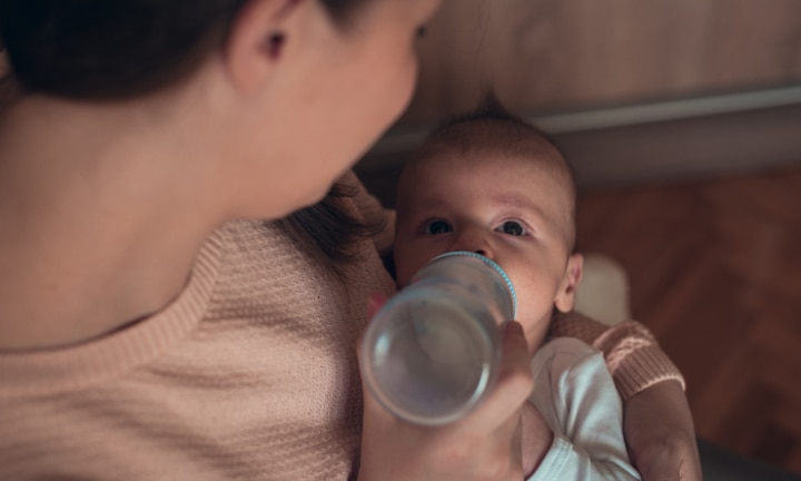 cluster feeding bottle