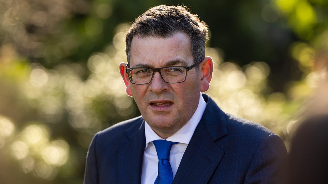 Premier Daniel Andrews said he did not regret his decision to cancel the games. Picture: Jason Edwards