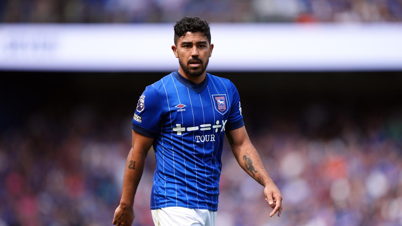 Ipswich Town's Massimo Luongo during the Premier League match at Portman Road, Ipswich. Picture date: Saturday August 17, 2024. (Photo by Bradley Collyer/PA Images via Getty Images)